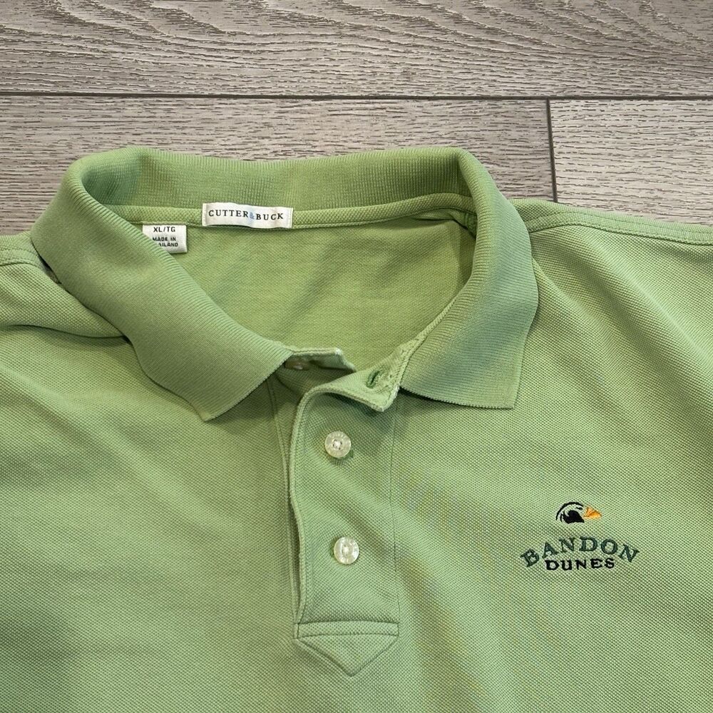 Bandon Dunes‎ Golf Polo Men’s XL Vintage Shirt Preppy Athletic Casual Green
